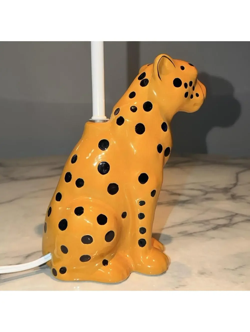 Cheetah Ceramic Table Lamp Target Pillowfort NEW 13